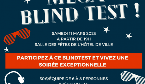 affiche blind test