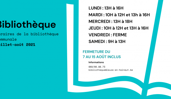 horaires biblio